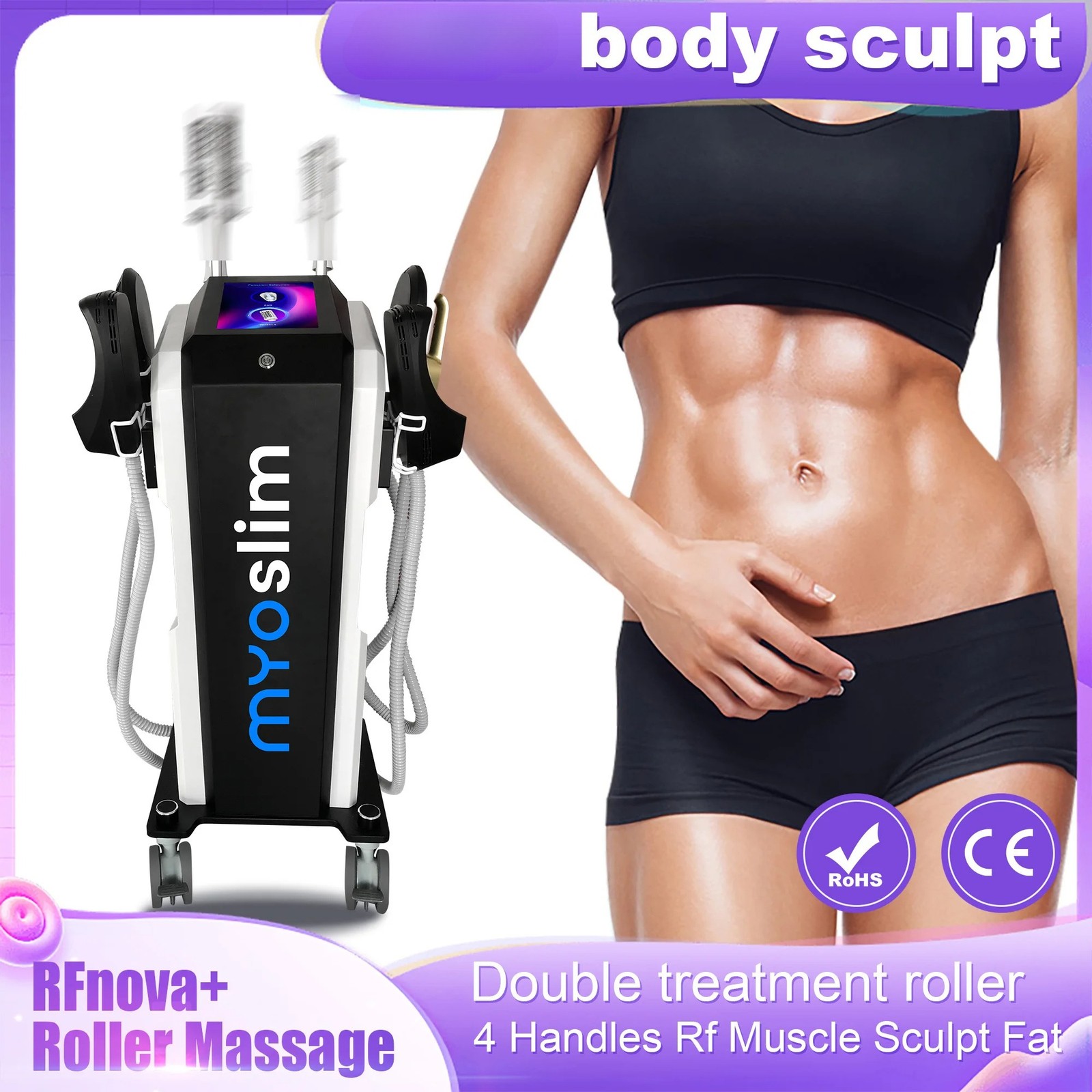 Roller Sculpt Machine Body Sculpting Weight Loss Fat Slimming Muscle Massager