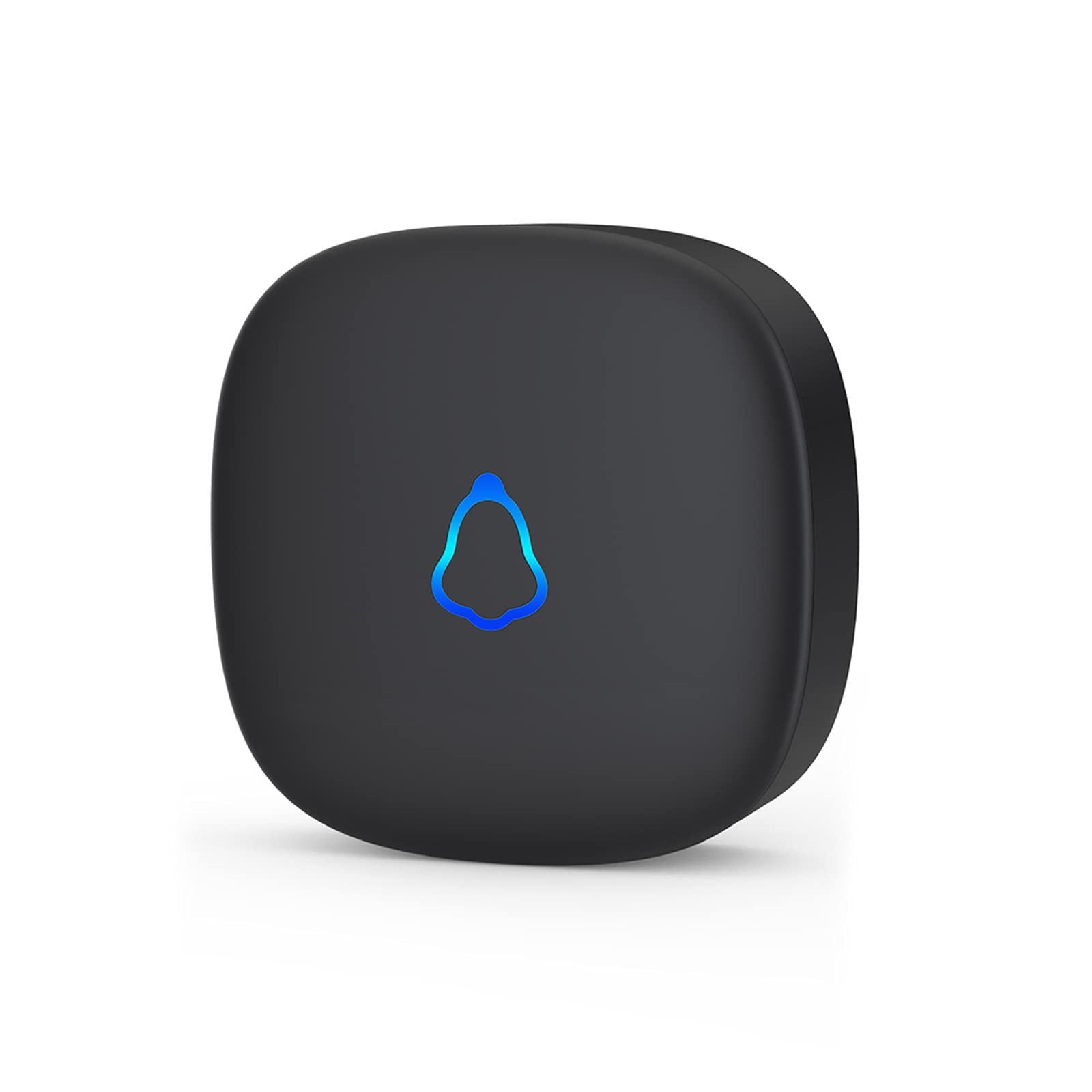 SECRUI Add-On Plug-In Wireless Doorbell Receiver, Compatible with Black 