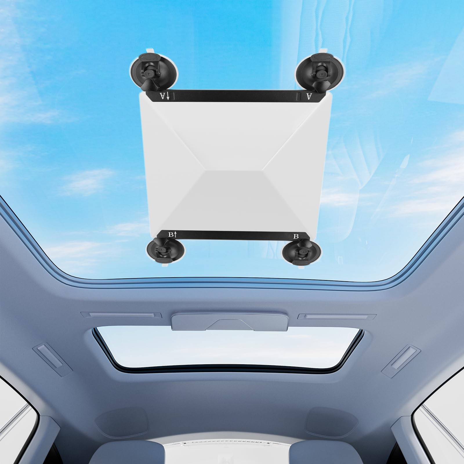 Starlink Mini Suction Cup Mount, Secure Car Mount for Sunroofs/Windows, Stron...