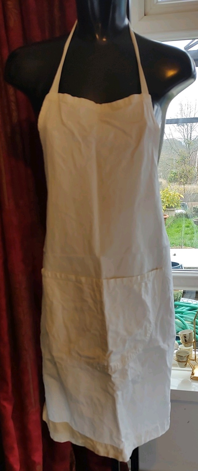 French Vintage Apron Linen