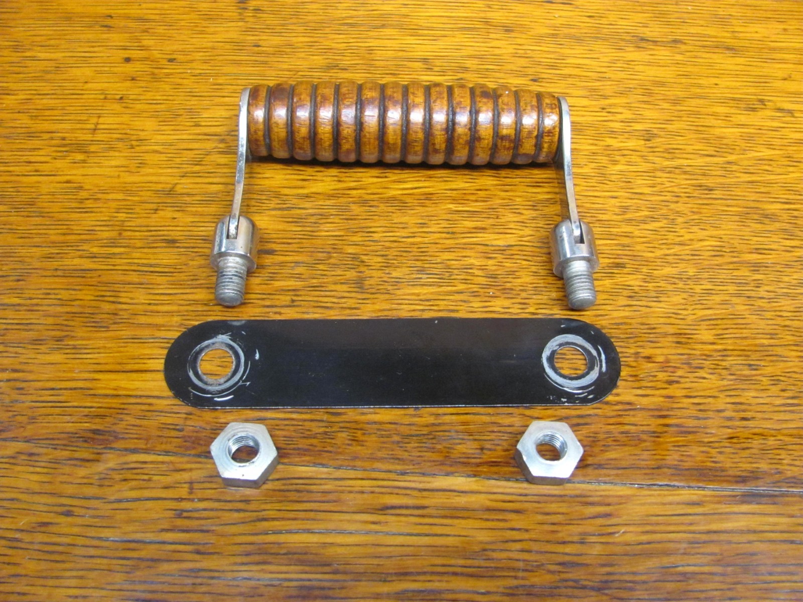 Singer 99 128 201 Sewing Machine Bentwood Case Handle w/ Mounting Hardware