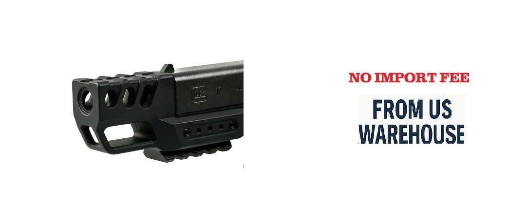 FMC-G17 Frame Mounted Compensator, Enhance the look and feel of your firearm