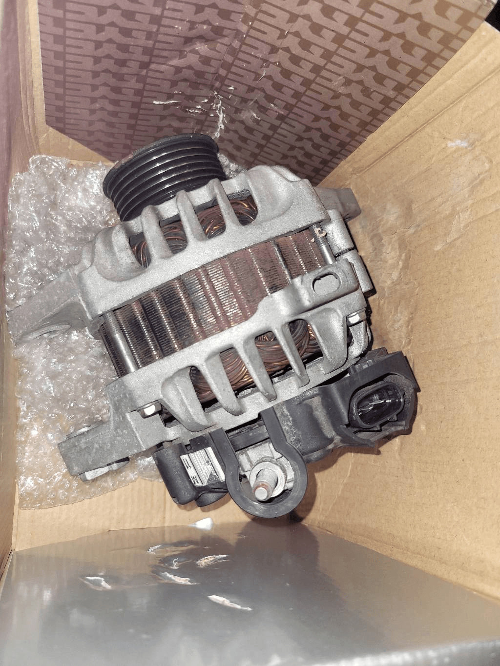 Alternator for Hyundai accent needs coil replacement