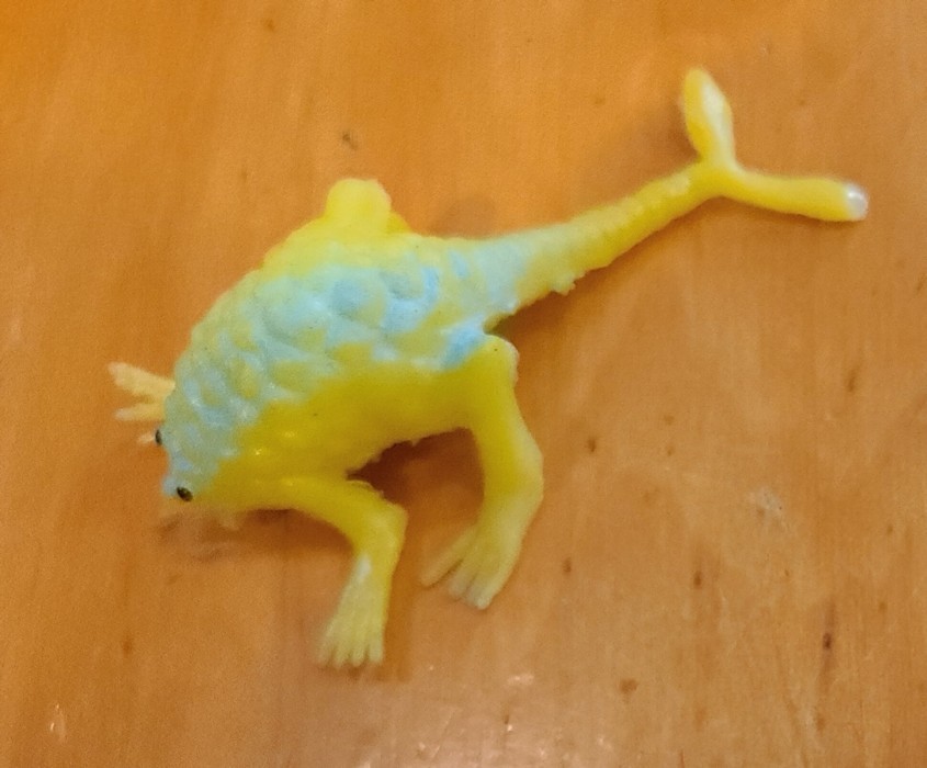 Rubber Jigglers Chinasaurs yellow Rust Monster Dungeons & Dragons