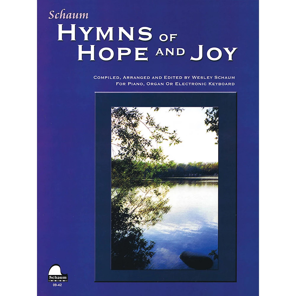 SCHAUM Hymns of Hope and Joy Educational Piano Book (Level Elem)