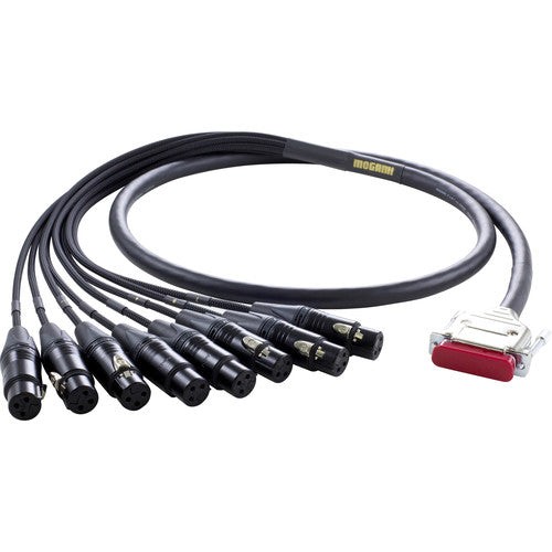 Mogami GOLD-DB25-XLRF-15 8-channel Analog Interface Cable - 15 foot