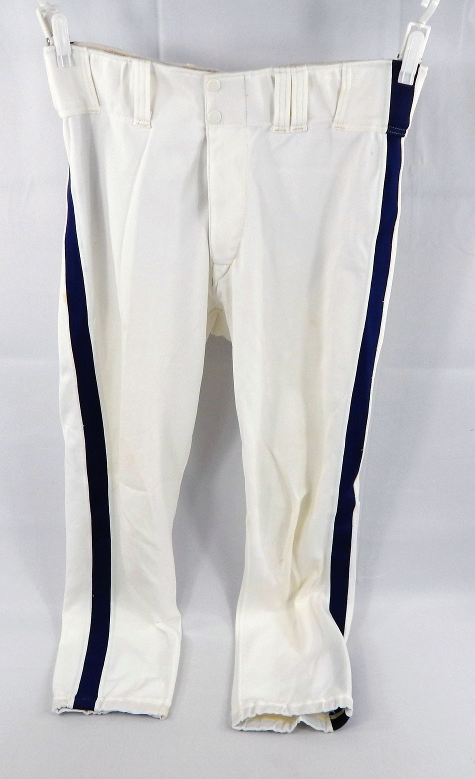 1991 Houston Astros Yanes Game Used White Pants 36 677