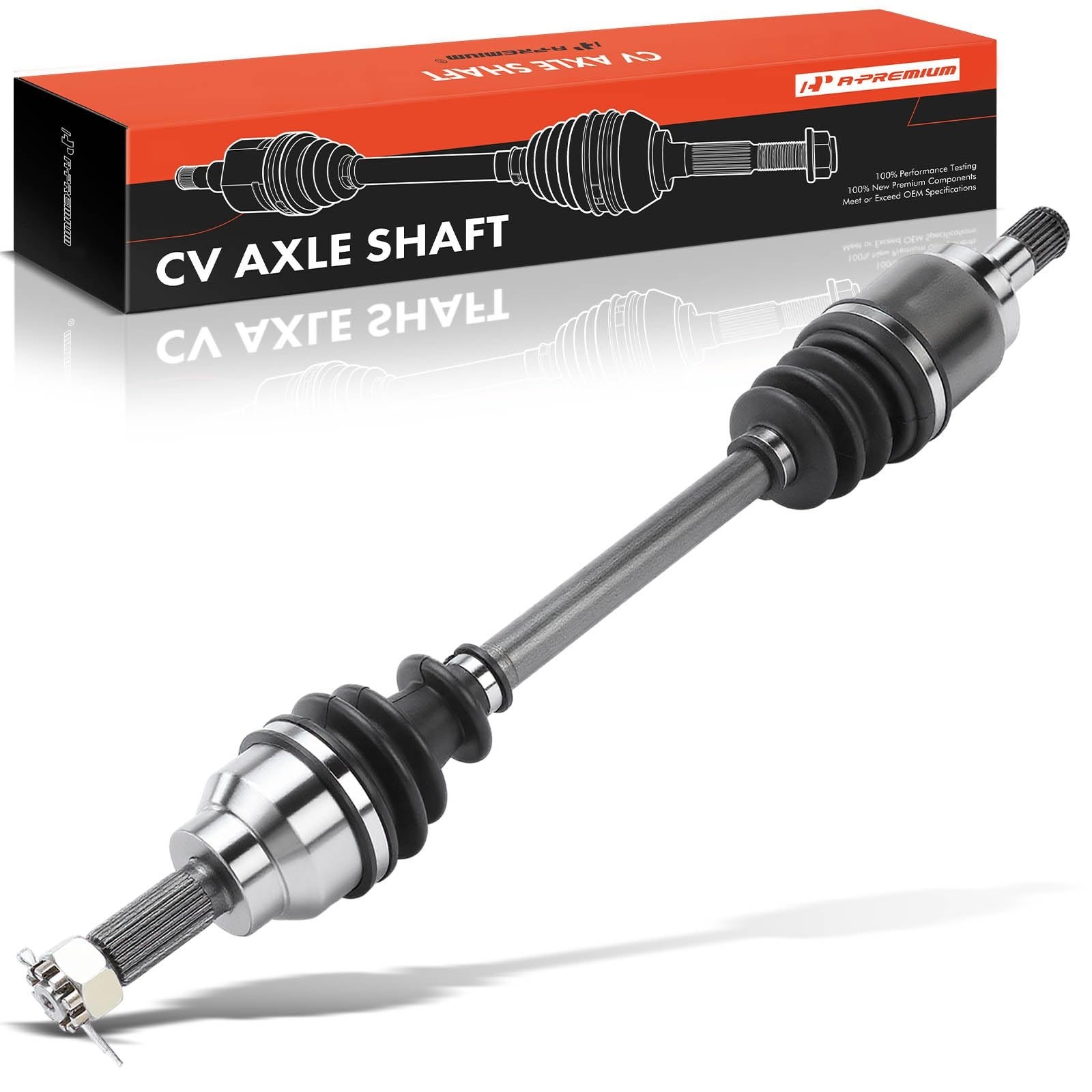 A-Premium CV Axle Shaft Assembly - Compatible with Honda Pioneer 500 SXS500M2...