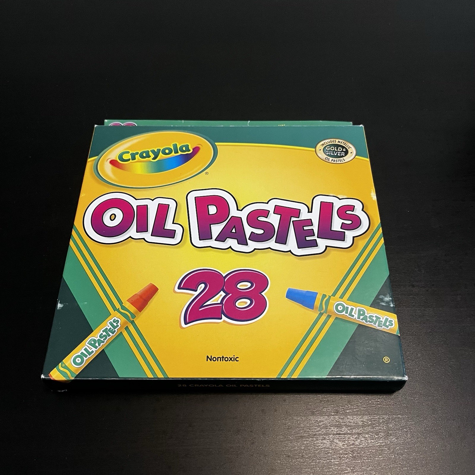 Crayola Oil Pastels, School Supplies, Kids Indoor Activities, 28 Colors