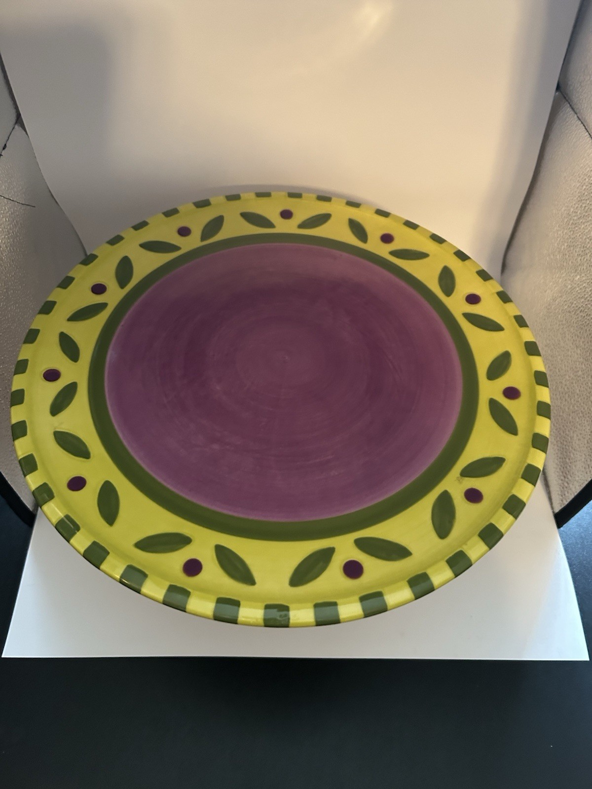 MacKenzie-Childs vintage cake stand