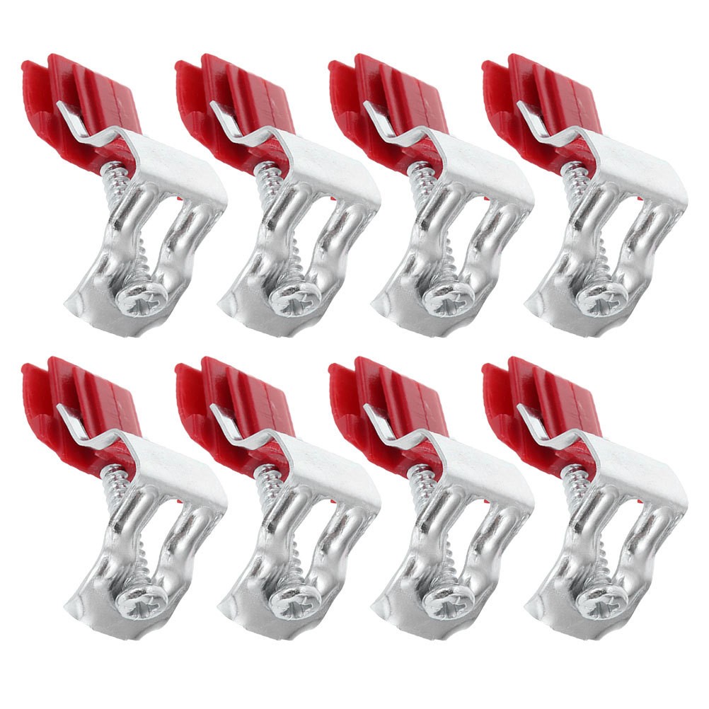 8 Pcs Sink Clips Kitchen Sink Clamps Adjustable Screw Mounting Clamps