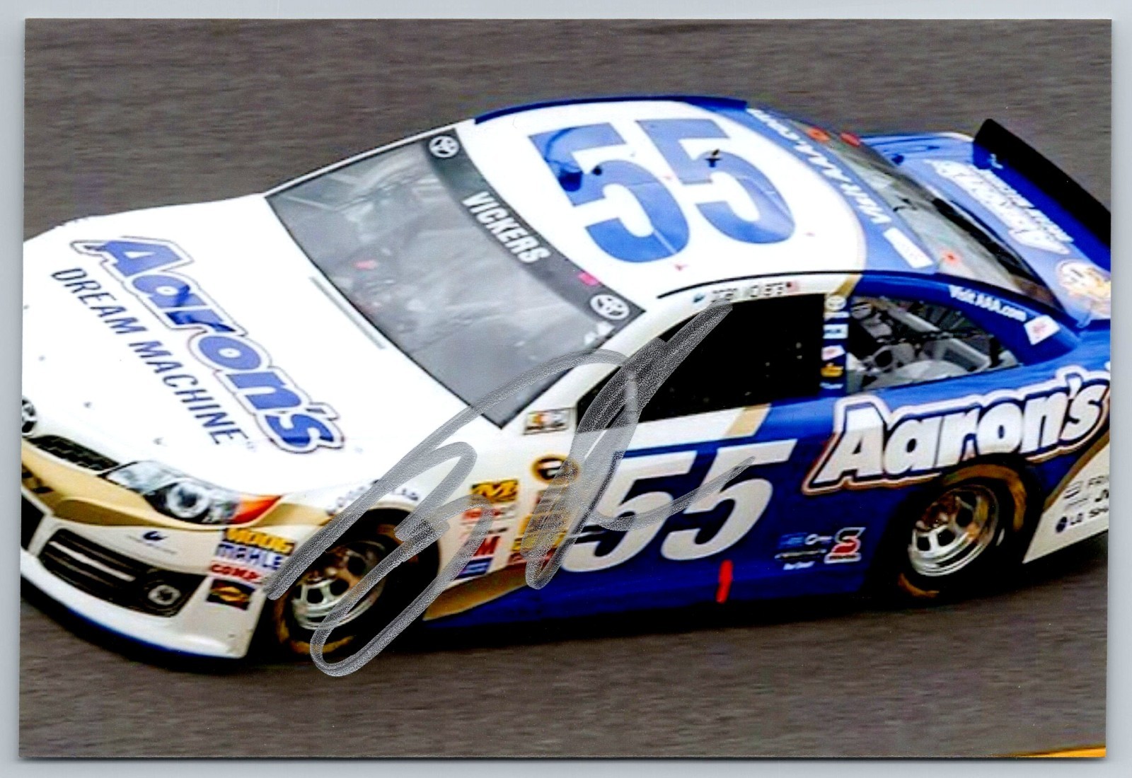 Brian Vickers Hand Signed Autograph 4 x 6 Photo - Auto Racing