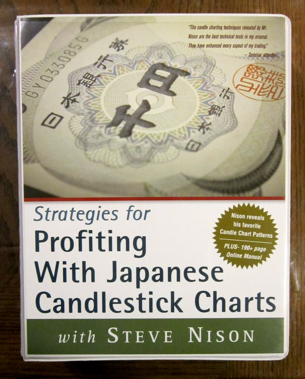 Steve Nison Strategies for Profiting With Japanese Candlestick Chart options VHS