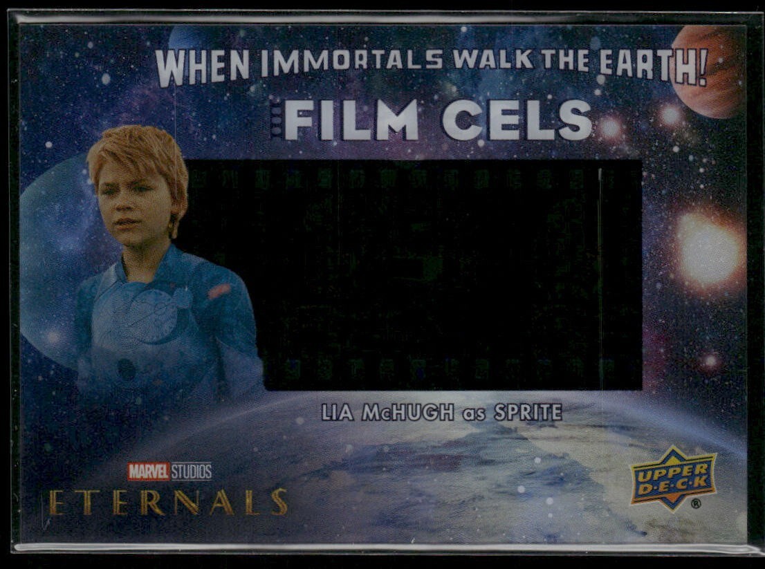 2023 Upper Deck Marvel Eternals Immortals Film Cels Achievement #A-1 Lia McHugh