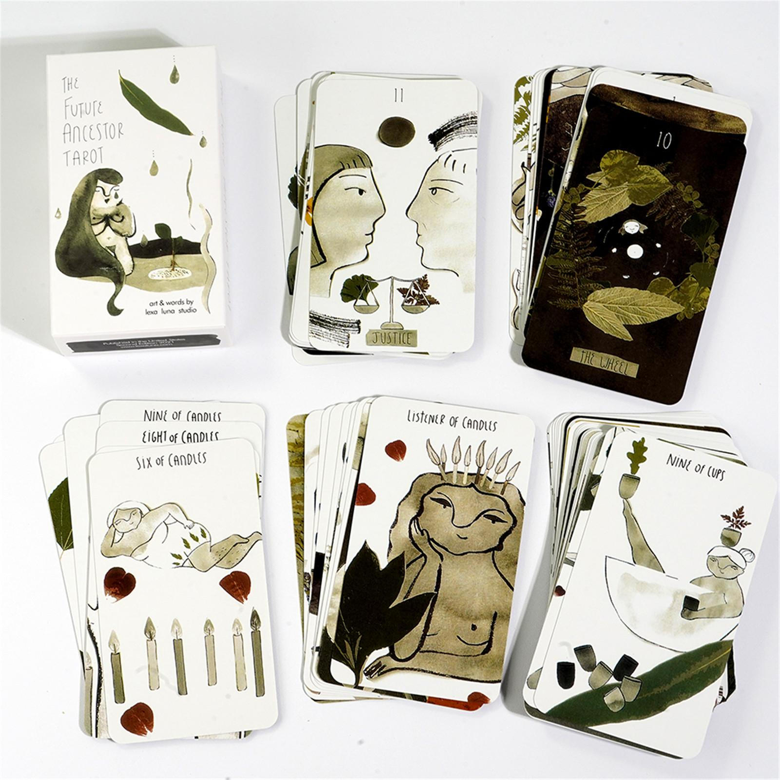 78pcs The Future Ancestor Tarot Tarot Deck Party Tarot Cards Future Telling Deck