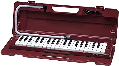 YAMAHA Pianica Keyboard Harmonica Maroon P-37D