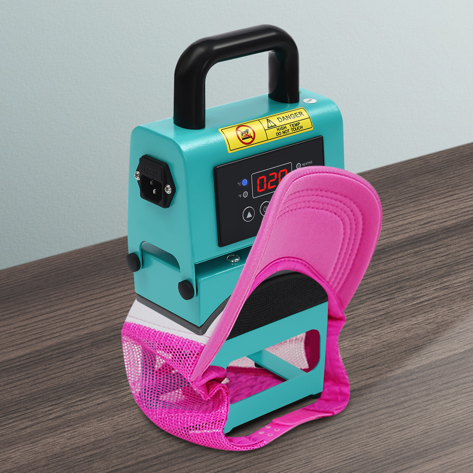 Hat Heat Press Cap Heat Press Machine Sublimation Transfer w/Temperature Control