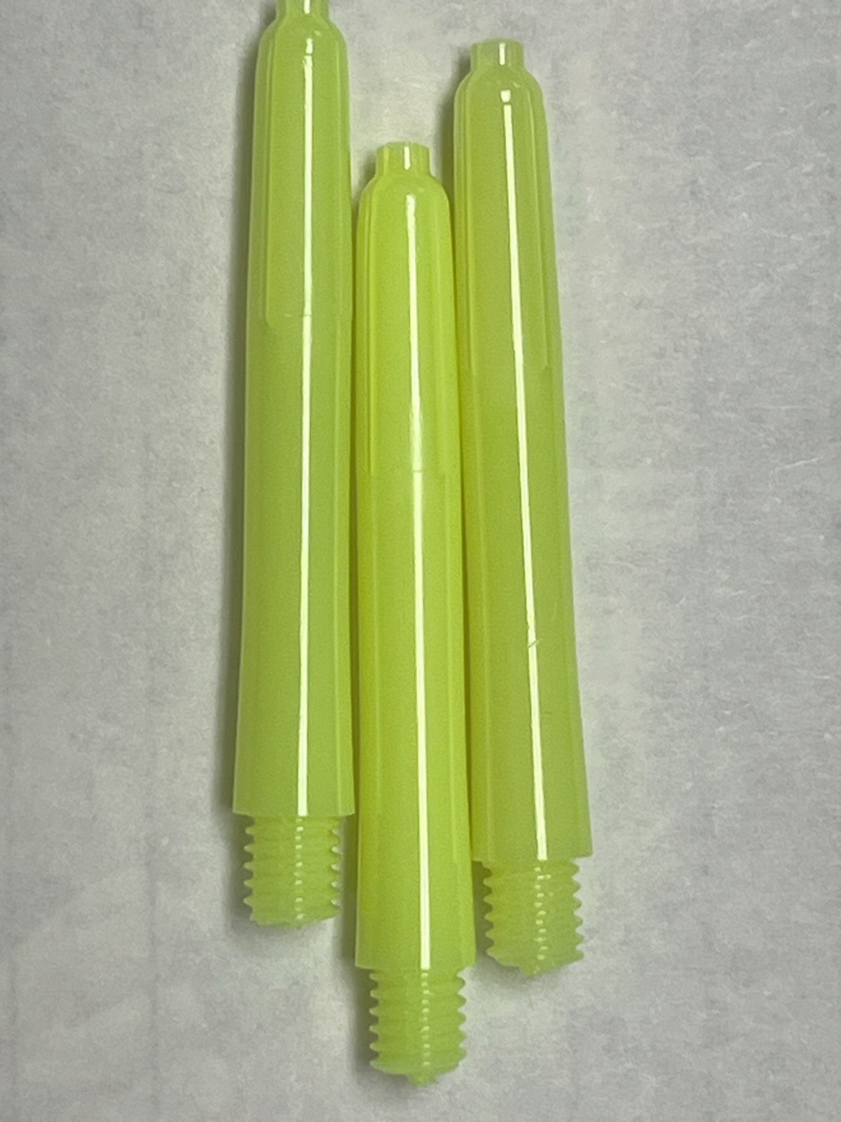 Fluro Yellow Short Nylon Shafts