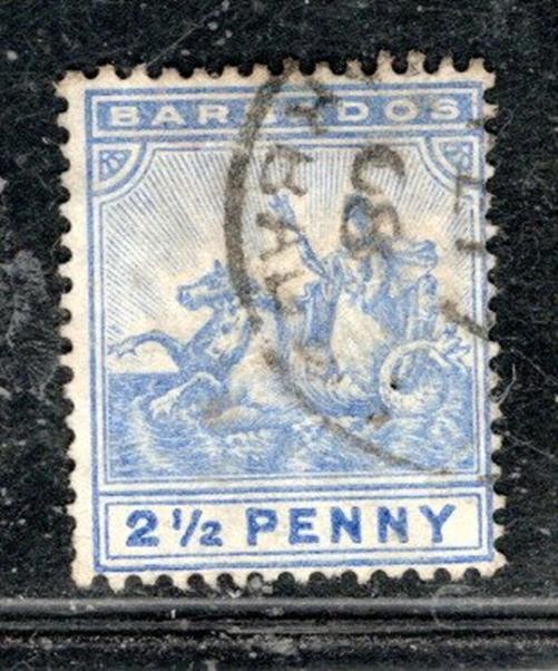 BRITISH BARBADOS STAMPS USED  LOT 62826