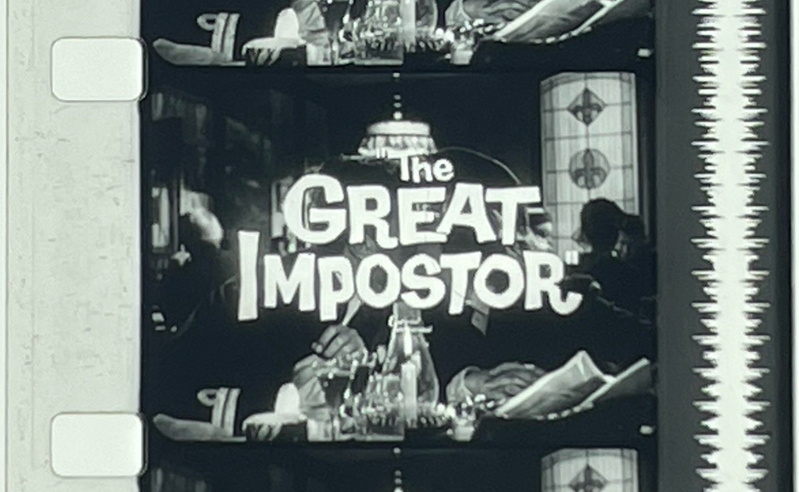 16mm Trailer GREAT IMPOSTER Tony Curtis Karl Malden Edmond O’Brien Movie Film