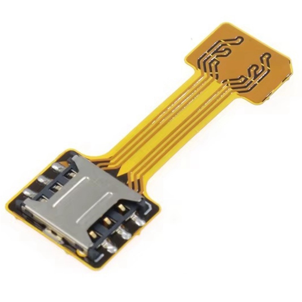 SIM Extender Card Reader Micro-SD Hybrid Double Dual-Sim Card Nano Sim 2 in9691