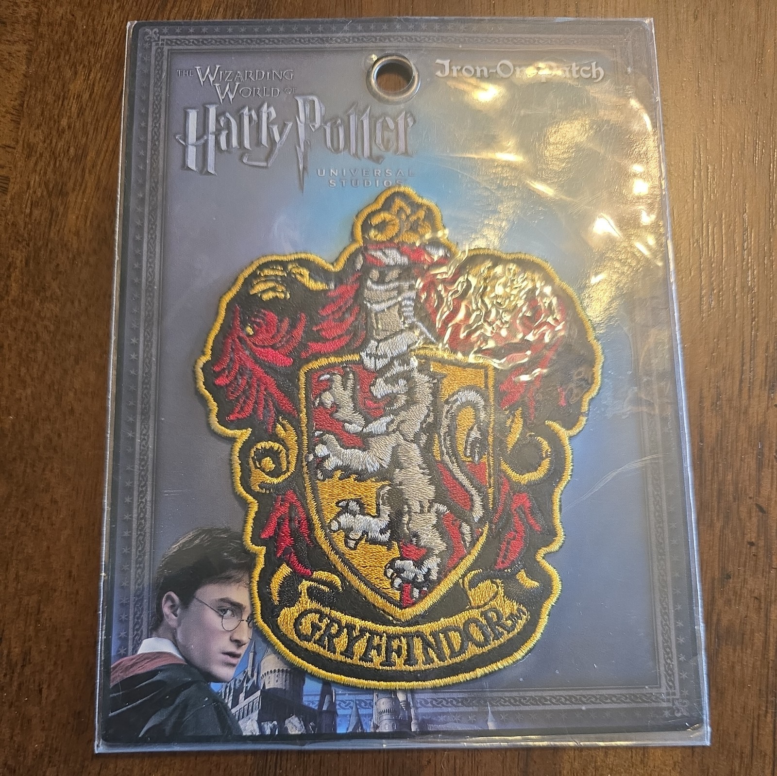 Gryffindor House Crest Logo Harry Potter Hogwarts Embroidered Iron On Patch