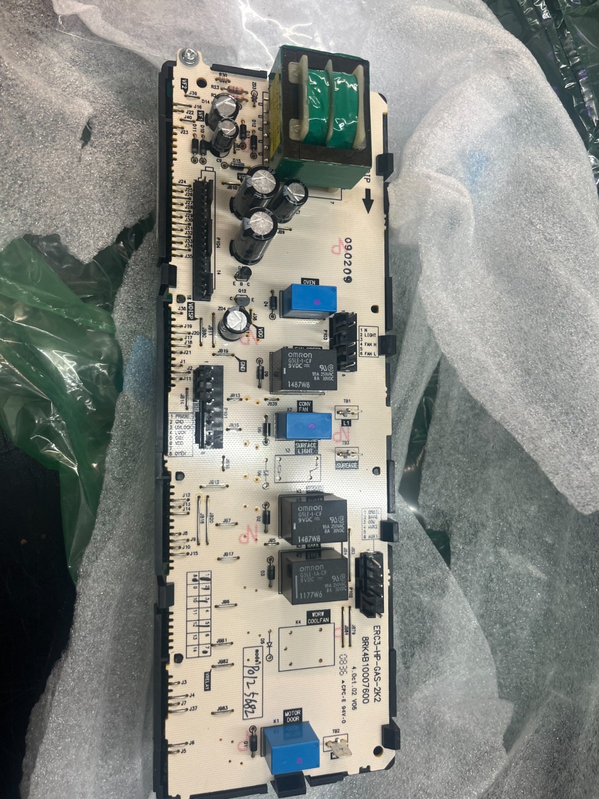 GE Oven Control Panel Board DG WB27K10176 183D8194P02