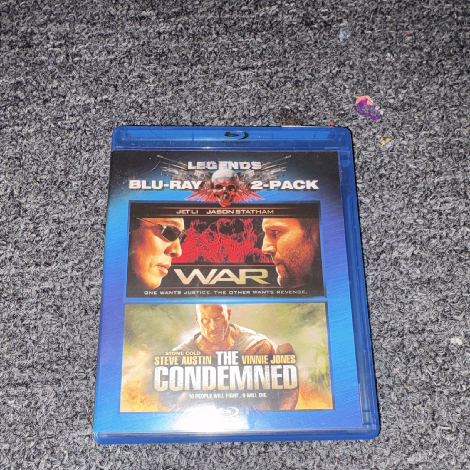 Jet Li Jason Statham War / The Condemned Blu-ray 2-Pack Movie