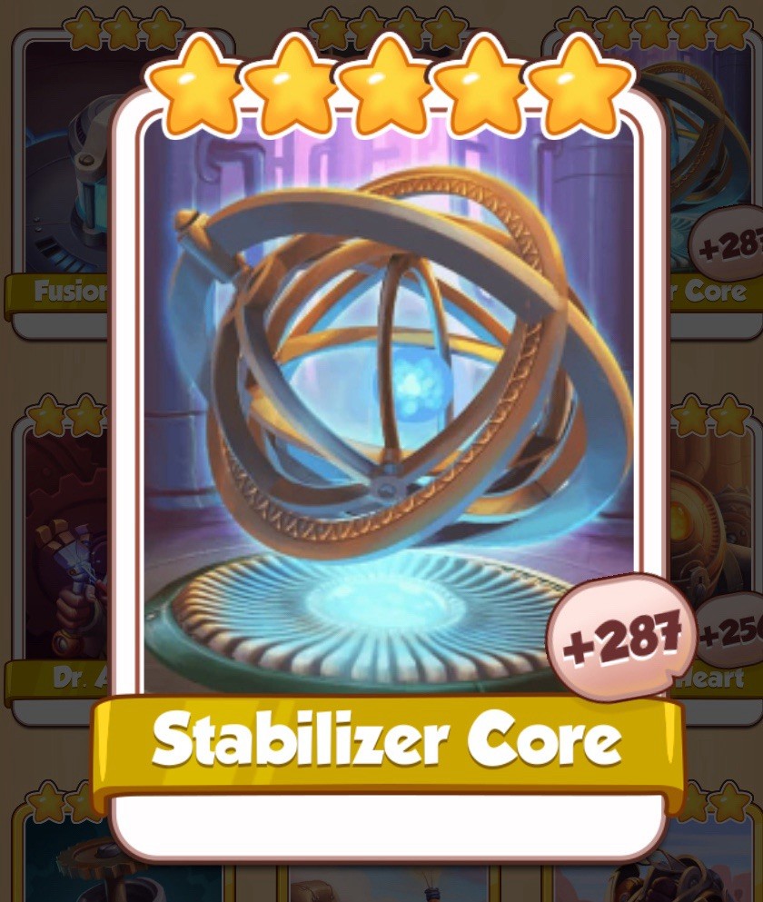 coin master Stabilizer Core card