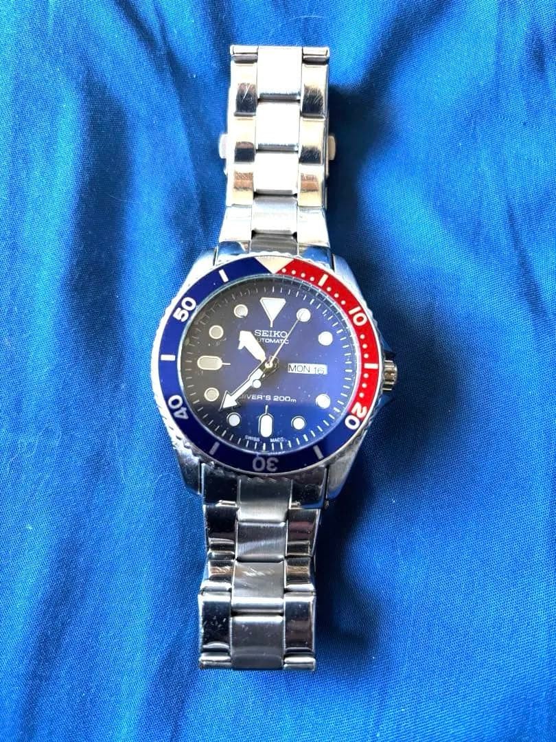 Seiko Diver'S Watch 200M Pepsi