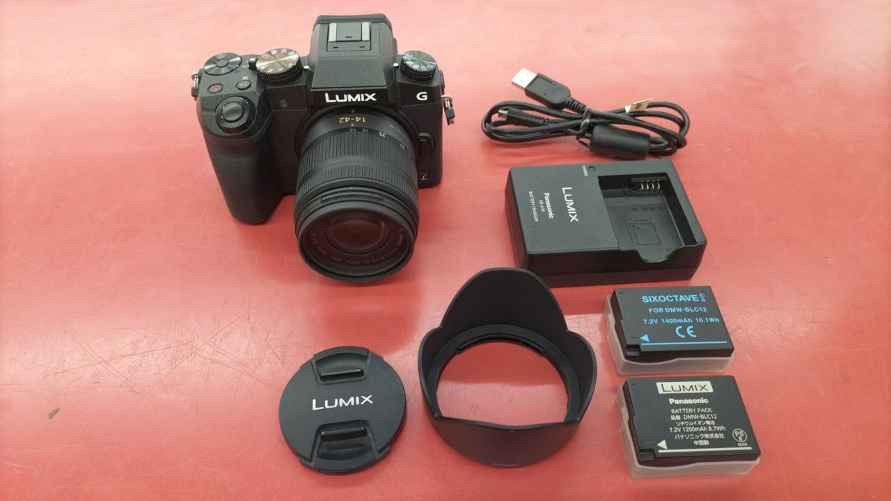 Panasonic DMC-G7 Mirrorless Camera Kit 16MP 4K Wi-Fi SDXC Compatible From Japan