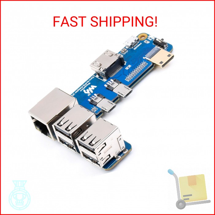 Raspberry Pi Zero to 3B/3B+ Adapter - Compatible with Pi 3B/3B+ HATs