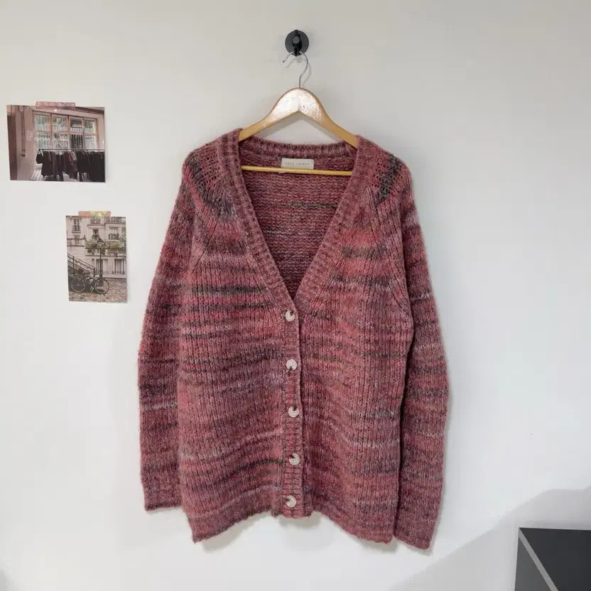 Oversized Vintage Cardigan Free Size