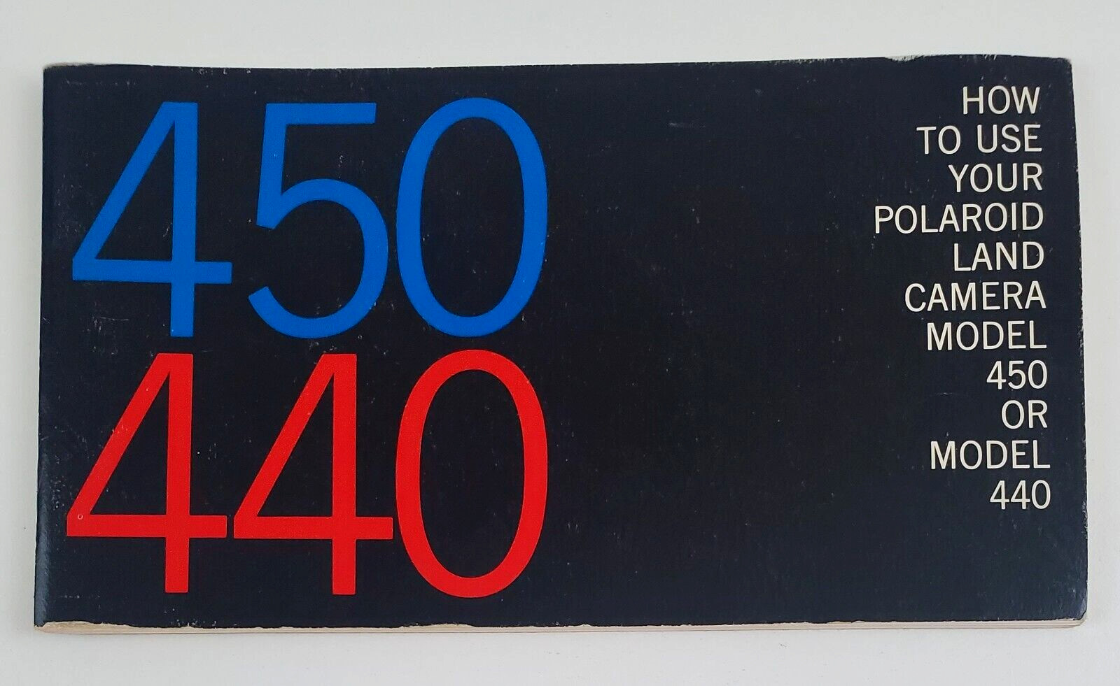 1973 Polaroid Model 420 430 Land Camera Owner's Manual Guide Vintage Booklet