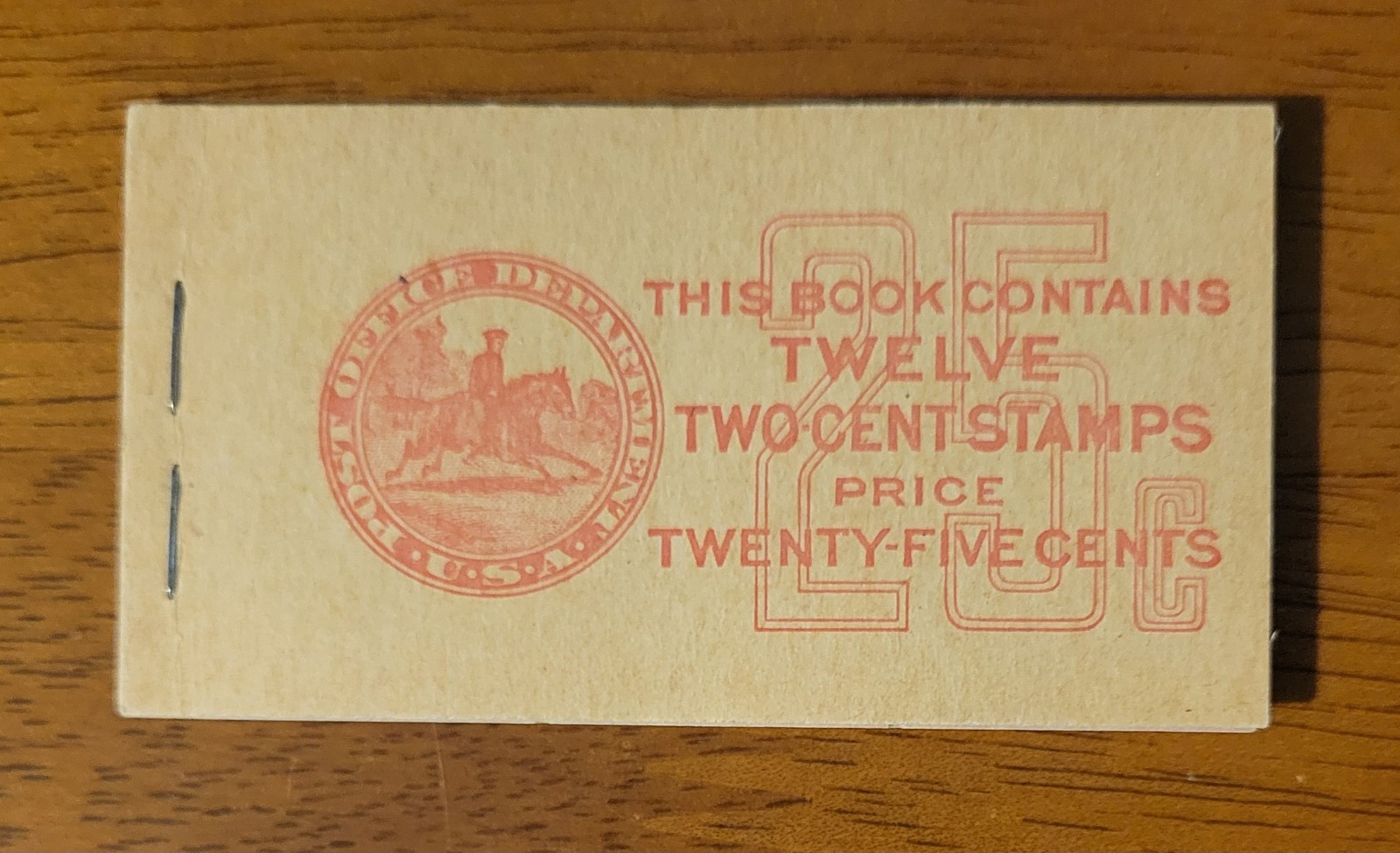 US Stamps Booklet #BK72 - Complete With 2 Panes Of #583a MNH OG - CV $725