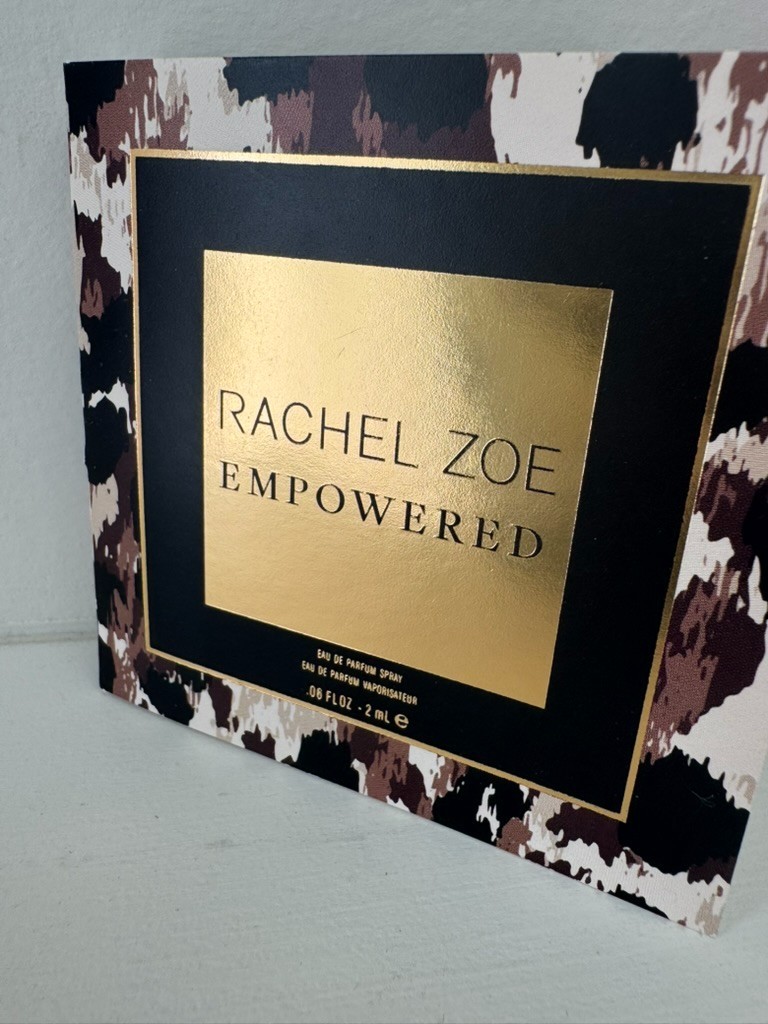 RACHEL ZOE EMPOWERED Perfume 0.06oz / 2ml EDP Spray Sample NEW