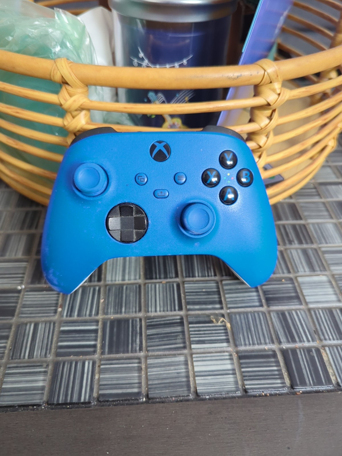 Microsoft Controller Xbox Series X, Series S, Xbox One Shock Blue - No Box UD-4