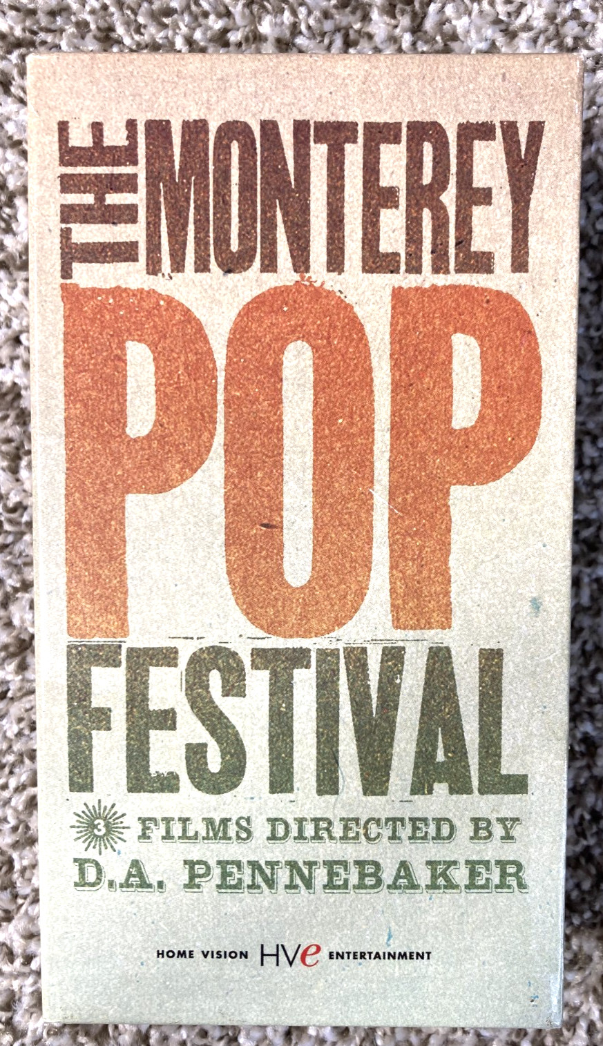The Monterey Pop Festival (VHS 2-Tape Set, 2002)