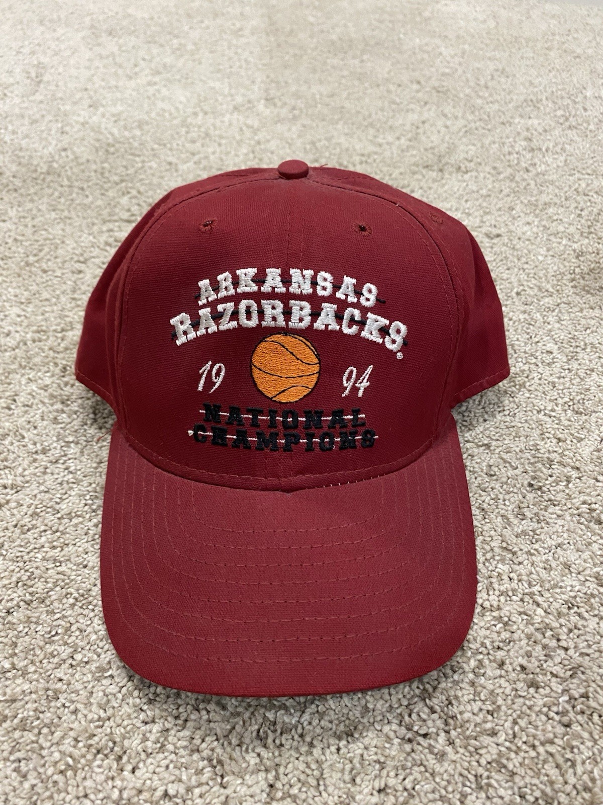 Classic Sportswear Arkansas Razorbacks NCAA Championship Hat One Size Red