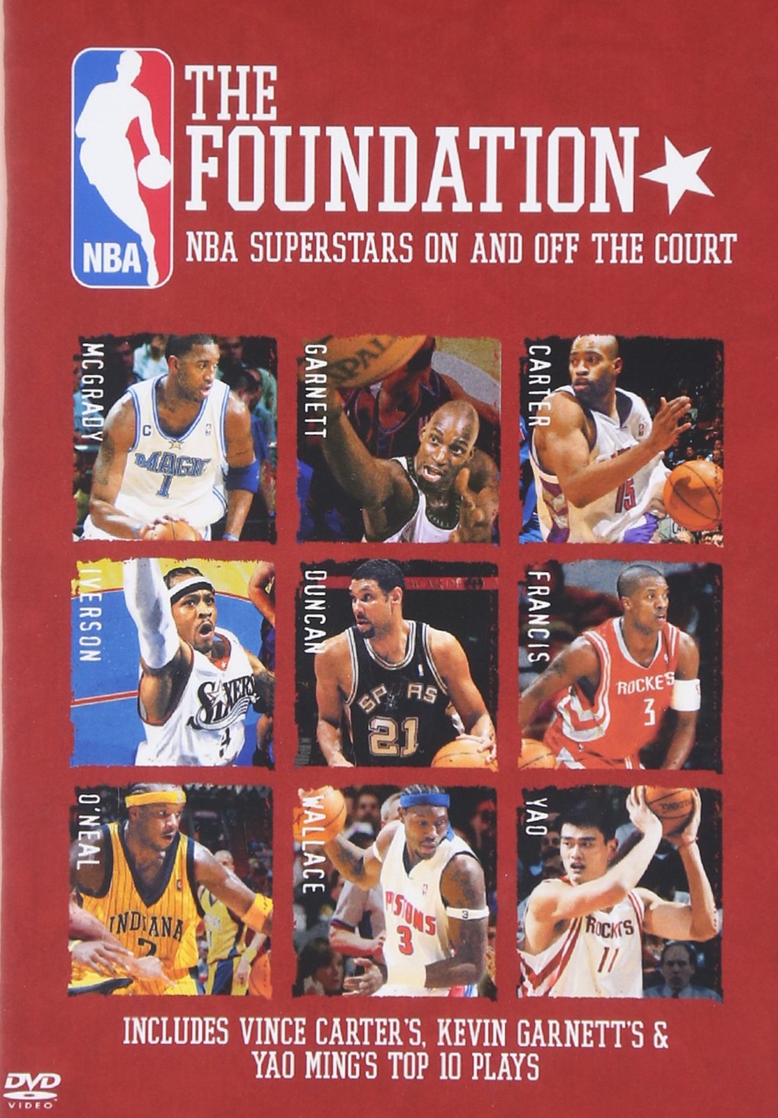Nba - Foundation (DVD) Yao Ming Vince Carter Steve Michaud