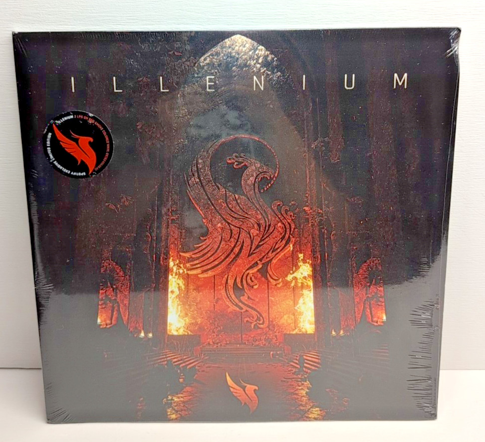 NEW! SEALED! ILLENIUM SELF TITLED RED SMOKE VINYL SPOTIFY EXCLUSIVE with 2 LPs