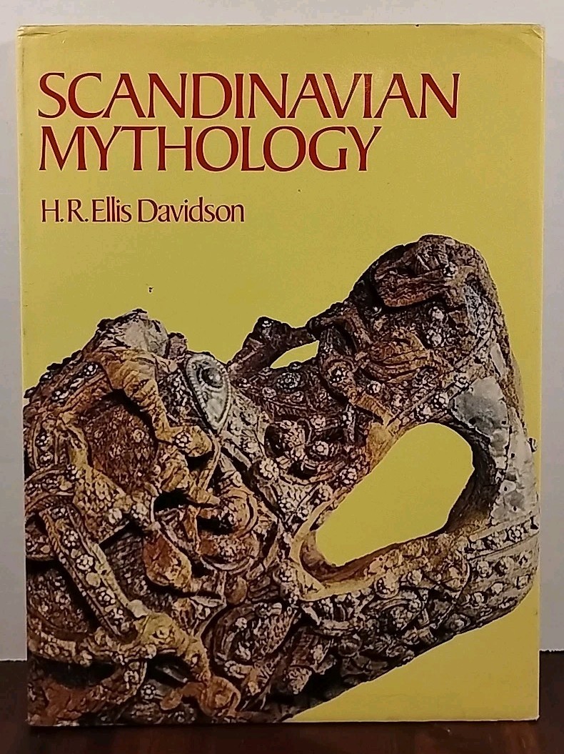 Scandinavian Mythology by H. R. Ellis Davidson 1969 Illustrated Hardcover w/ DJ