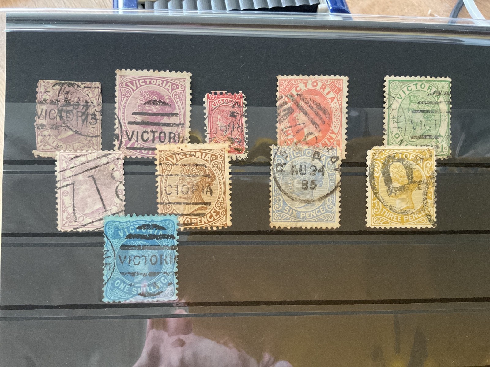 Australia Victoria used stamps   B3537