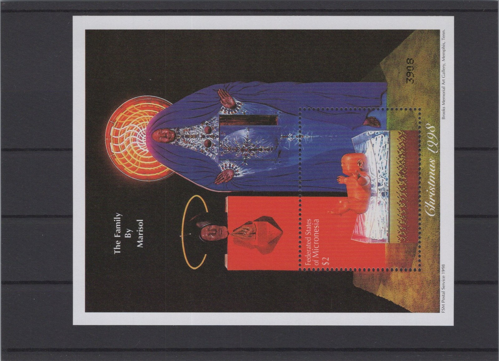 Micronesia 1998 Christmas XF Mint Never Hinged