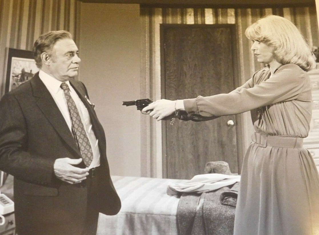 1981 Martin Balsam, Toni Berrell in Archie Bunker's Place CBS TV Promo Photo B6