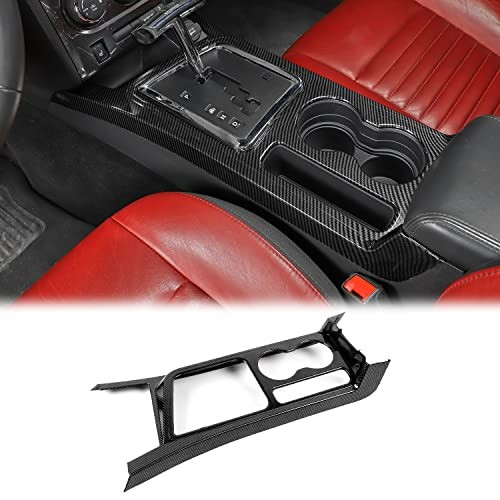  Gear Shift Panel Trim Cover ABS Interior Accessories Decoration Carbon Fiber