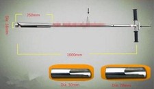 304 Stainless steel soil probe sampler with ejector eject bore foot pedal ts