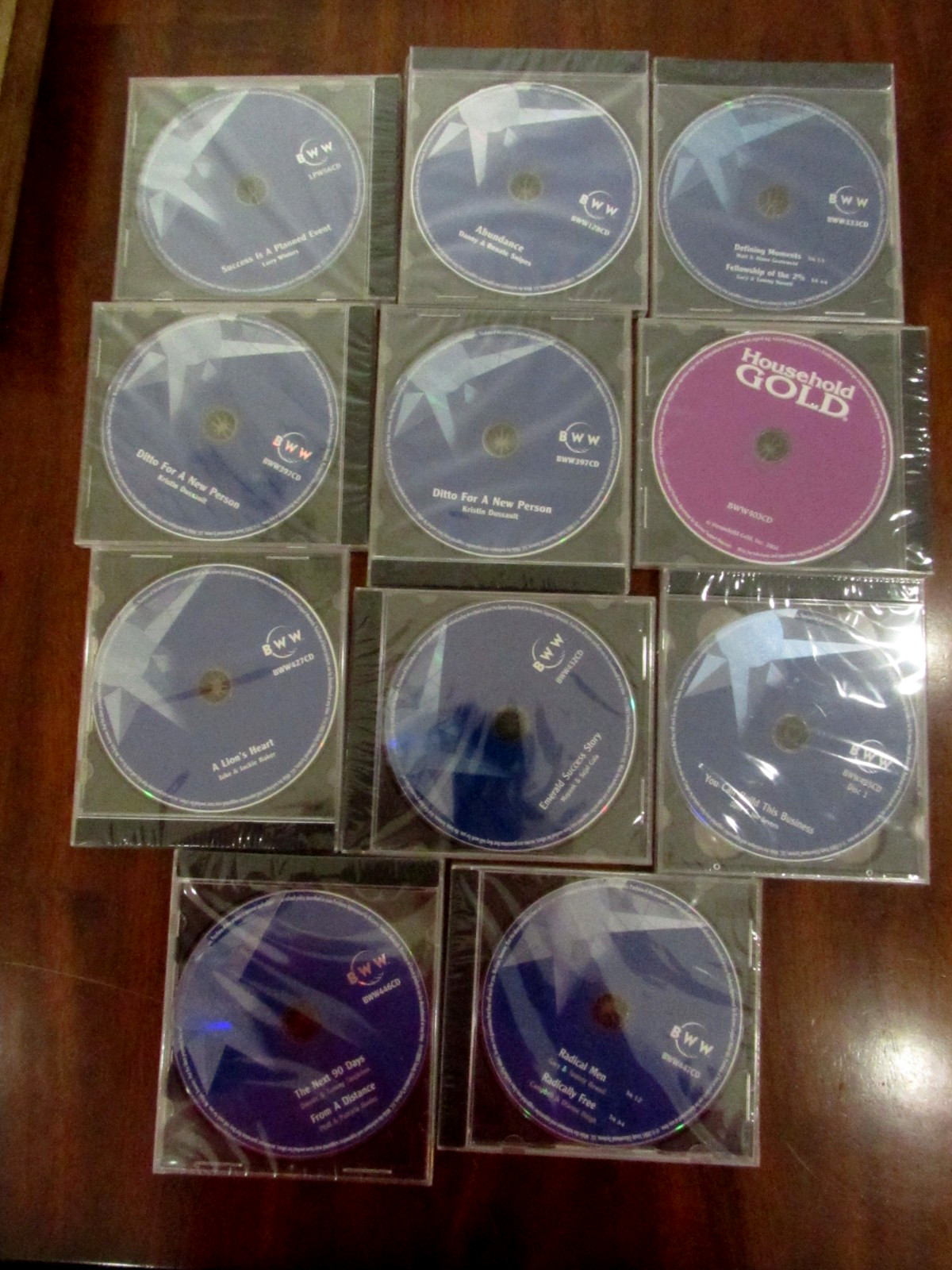 11 Amway BWW Training Motivational Leadership 2000's Cd's New Sealed Different