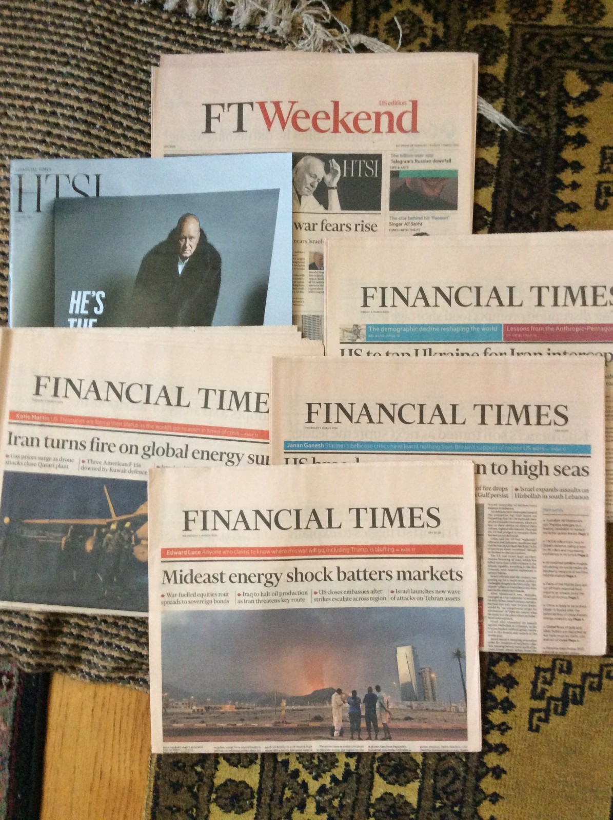 Financial Times Feb/28/March-1-3-4-5-6/2026 NEW