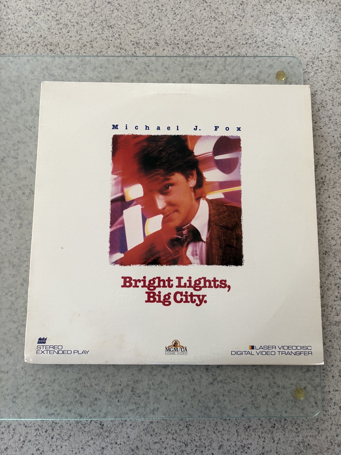 Bright Lights, Big City LaserDisc 1988 Drama Michael J. Fox MGM/UA